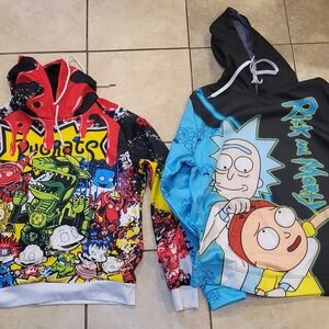 Two Hoodies Mens/Teen